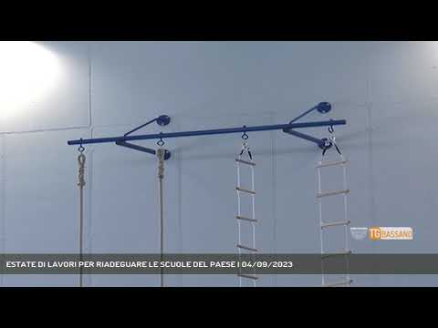 ESTATE DI LAVORI PER RIADEGUARE LE SCUOLE DEL PAESE | 04/09/2023