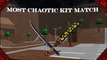 Most chaotic kit match ever | Item asylum (most posers katana gameplay)