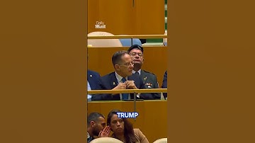 Netanyahu thanks Trump during UN speech