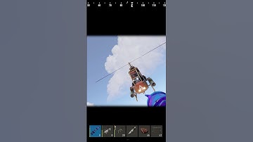 Attack-Heli´s Pilots scared of us! #rust #shorts