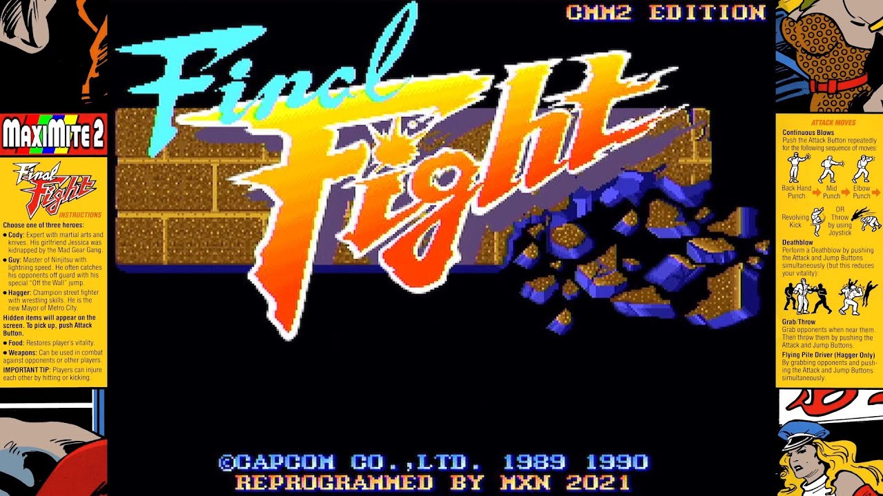 Indie Retro News: Final Fight Ultimate - This upcoming Sega Mega Drive  Arcade like version of Final Fight looks awesome!