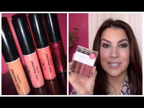 Wideo: Laura Geller Color Drenched Lip Gloss - Pink Lemonade Review
