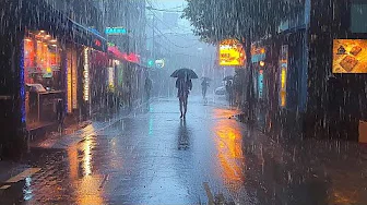 No words tonight. Just rain and breath. Relaxing Sound for Sleep Meditation. White Noise.
