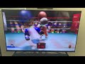 My brand new Mii character defeated Matt the boxing champion in Wii Sports!