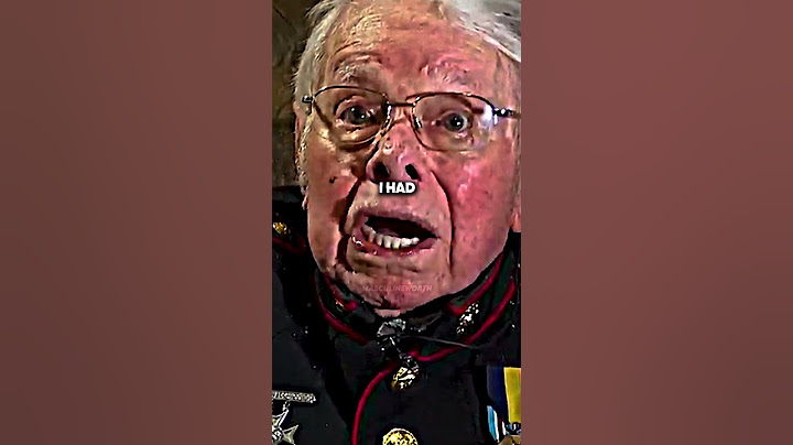 WW2 Veteran Reveals A Shocking Fact
