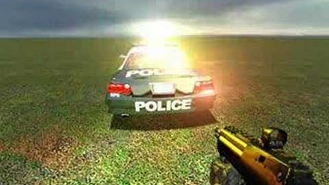 Garrysmod police car working lights
