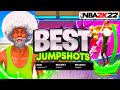 BEST JUMPSHOT in NBA 2K22! BEST JUMPSHOTS on NBA 2K22 CURRENT AND NEXT GEN!