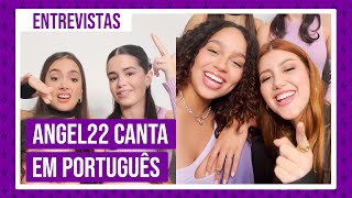 Angel22 canta em português, fala sobre documentário com Becky G, música com Richard do CNCO e mais