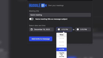 Web3 Business Communication:  Web3 Email + Web3 Video Conferences with Mailchain & Huddle01