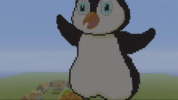 BABY PENGUIN ~ MINECRAFT SPEED BUILD PIXEL ART