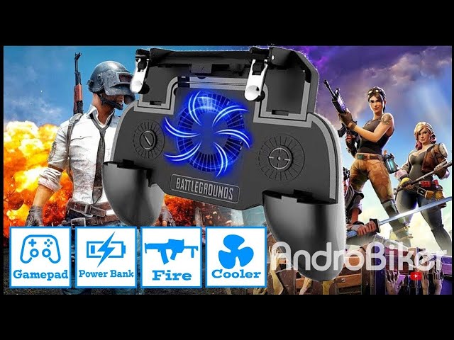 Gamepad Control Para Celular Gatillos Grip K21 Fortnite Pubg