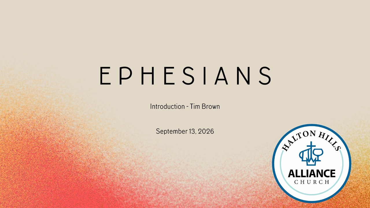 September 13, 2026|Tim Brown|Ephesians 1:1-2