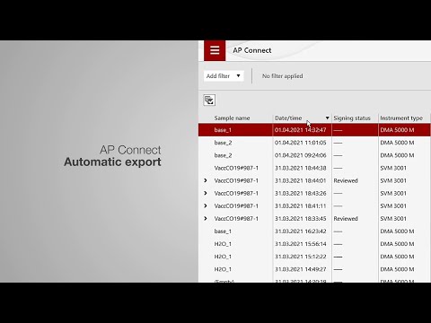 How to automate exports in AP Connect