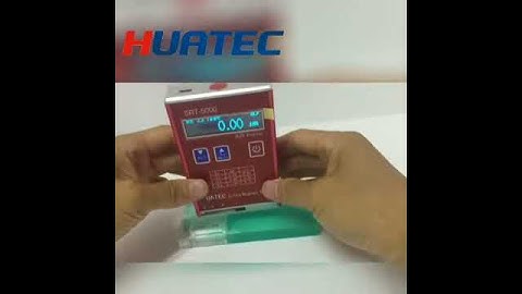 HUATEC SRT5000 surface roughness tester surface roughness tester digital