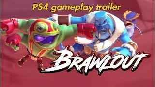 Brawlout gameplay trailer PS4