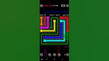 How To Solve Flow Free 9x9 Mania Level 128 Hard Board Walk Through Solution Walkthrough