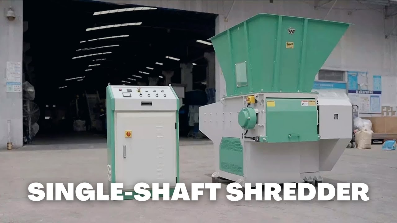 What is an Industrial Plastic Shredder Wiscon Envirotech Envirotech