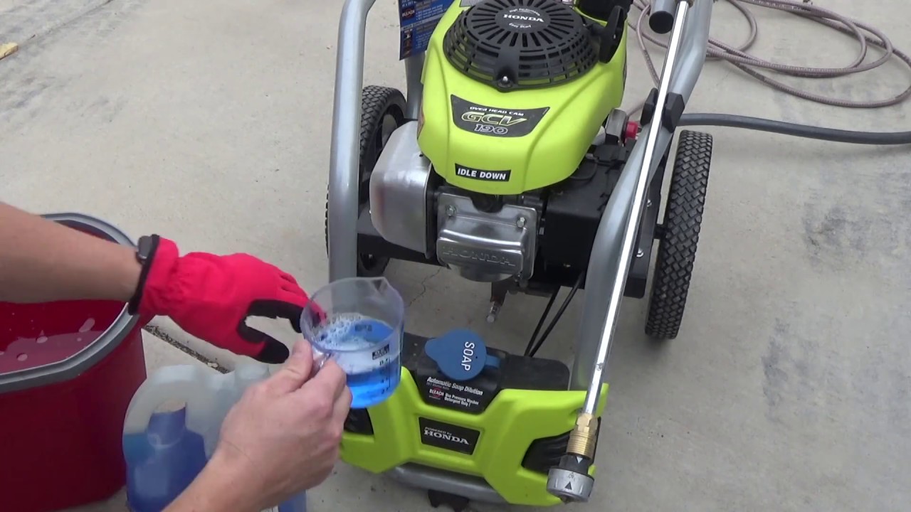 How To Use Soap In Pressure Washer