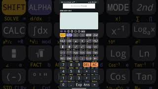 Install Mobile Scientific Calculator تطبيق الآلة الحاسبة العلمية للموبيل screenshot 1