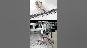 Best DIY Lawnmower - Simple Mechanism ✅ #prototype #diy #machine #lawn #diytools #trending