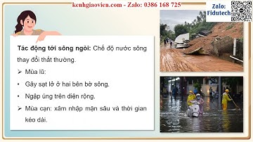 Giáo án powerpoint Bài 9: Tác động của biến đổi khí hậu đối với ... | GA điện tử Địa lí 8 CTST