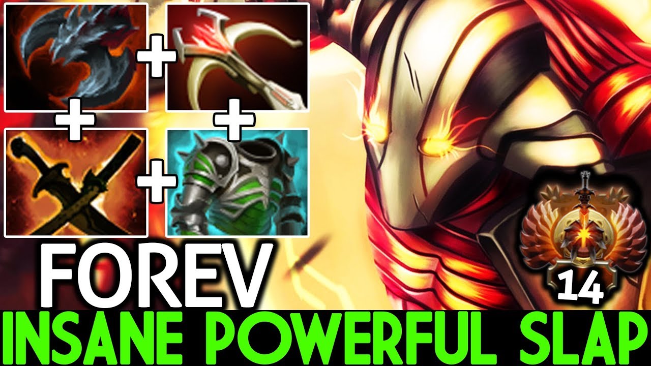 Forev [Sven] Insane Powerful Slap Brutal Damage 7.21 Dota 2 - YouTube