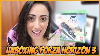 FORZA HORIZON 3 UNBOXING - MÍDIA FÍSICA XBOX ONE 