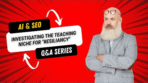 Investigating the Teaching Niche for "Resiliency" (Community Q&A)