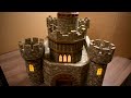 DIY.Средневековая крепость (замок) из картона. Своими руками.