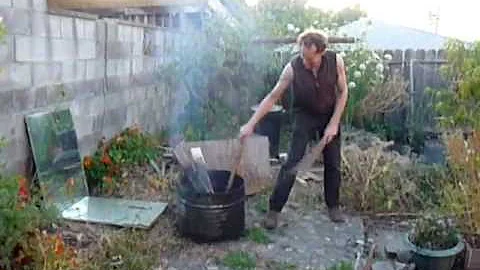 Mike builds Robeye's cabinet's while he bombs the ...