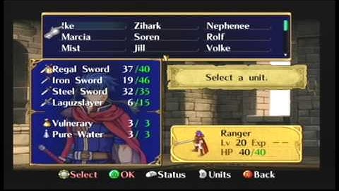 Fire Emblem Path Of Radiance WalkThrough Chapter 17-1 Day Breaks