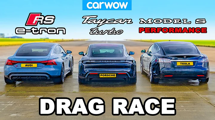 Audi RS e-tron GT v Porsche Taycan v Tesla Model S: DRAG RACE - DayDayNews