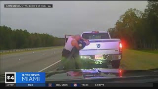 Leonard Cure: Dash cam video shows struggle with Georgia deputy