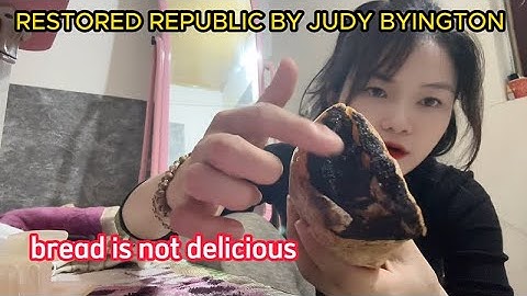 went to the store to buy something and saw a strange piece of bread, bought it and tried it.