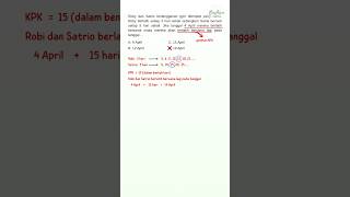 Soal Cerita KPK Part 2 | Latihan Soal TKA Matematika SD SMP SMA #maths #tkasd #tkamatematika #tkasmp