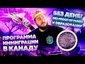 ПРОГРАММА ИММИГРАЦИИ В КАНАДУ БЕЗ ДЕНЕГ И ОБРАЗОВАНИЯ / САМАЯ МАСШТАБНАЯ ПРОГРАММА ПЕРЕЕЗДА В КАНАДУ