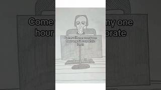 Take a corporate lunch with me #corporatelife #9to5life #deskjob #pencildrawing #cubiclelife