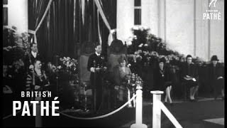 King And Queen Visit Leicester (1946)