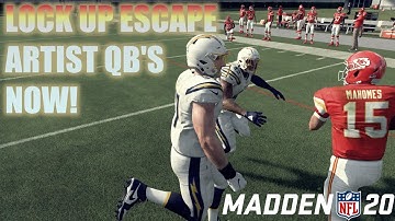 HOW TO DEFEND ESCAPE ARTIST QUARTERBACKS IN MADDEN 20! LOCK DOWN MOBILE QB ROLL OUT! TIPS AND TRICKS