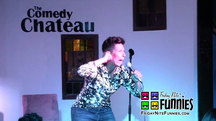 Susan Wolfe performs on Friday Nite Funnies openin...