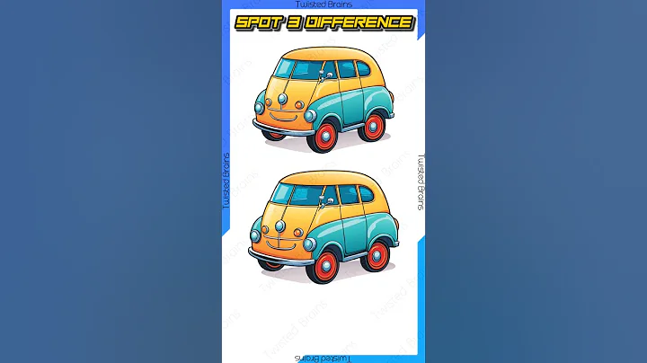 Spot the difference hard level | Find 3 differences No. 69 | #shorts  #ytshorts #findthedifference