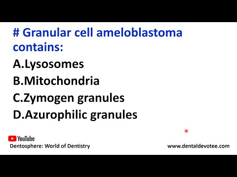 Granular Cell Ameloblastoma contains @DentCareNepal