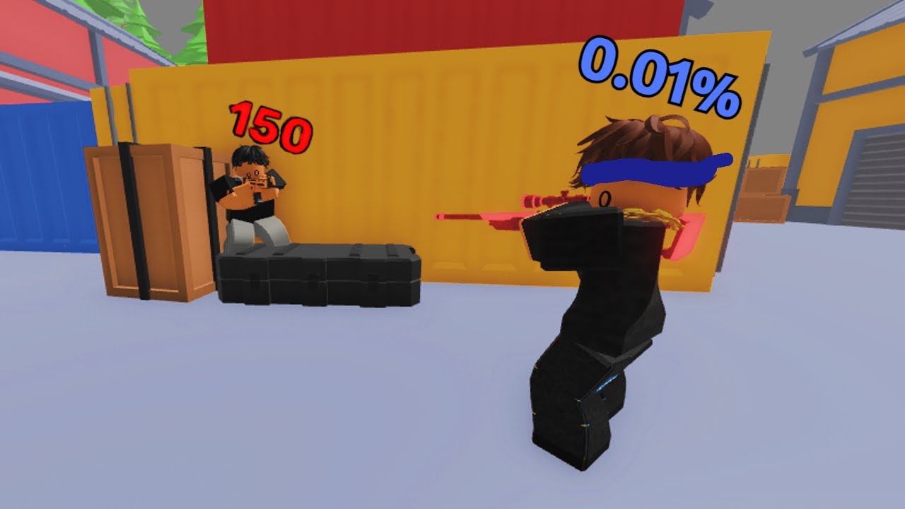 Trying IMPOSSIBLE 0.01% SNIPER SHOT (Roblox Rivals)