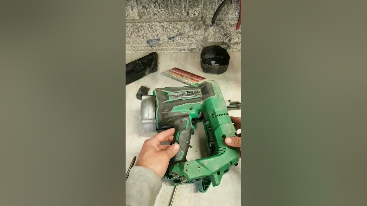 Hikoki, Metabo HPT nail gun repair. wont turn on. metabo hikoki 