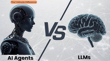 AI Agents vs LLMs — The Key Difference Explained in 1 Minute