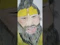प्रेमानंद महाराज जी स्केच#viral #drawing #song #shorts