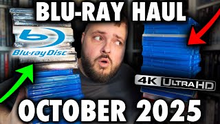 October 2025 Blu-ray Haul - PICKUPS & DELIVERIES!