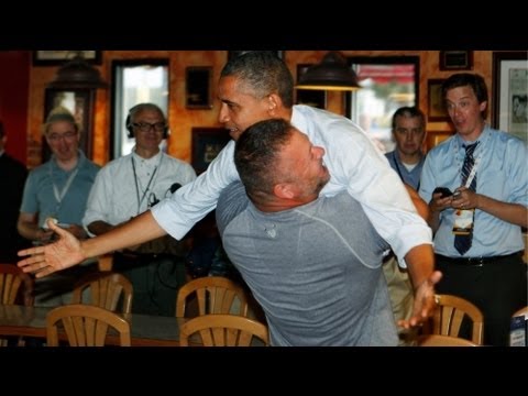 صاحب مطعم بيتزا يفاجىء أوباما بولاية فلوريدا