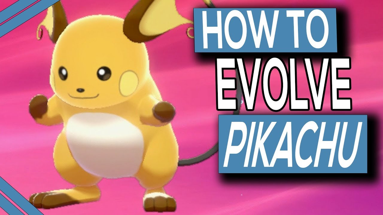 How To Evolve Pikachu In Pokemon Sword Shield