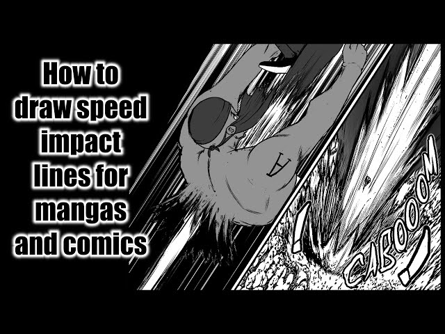 How To Draw Manga: Speed & Focus Lines 